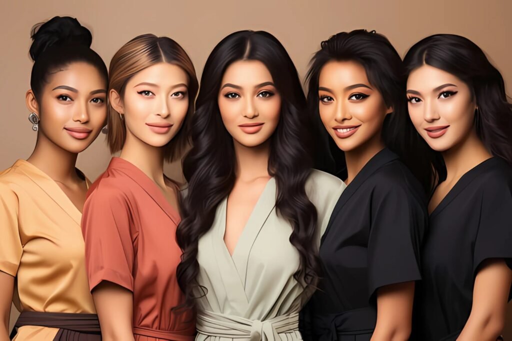 girls in group